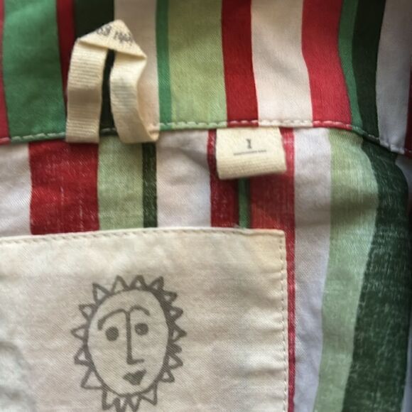 Printfresh Candy Cane Stripe Sleep Shirt - Peppermint Size L / NWT - Picture 9 of 9